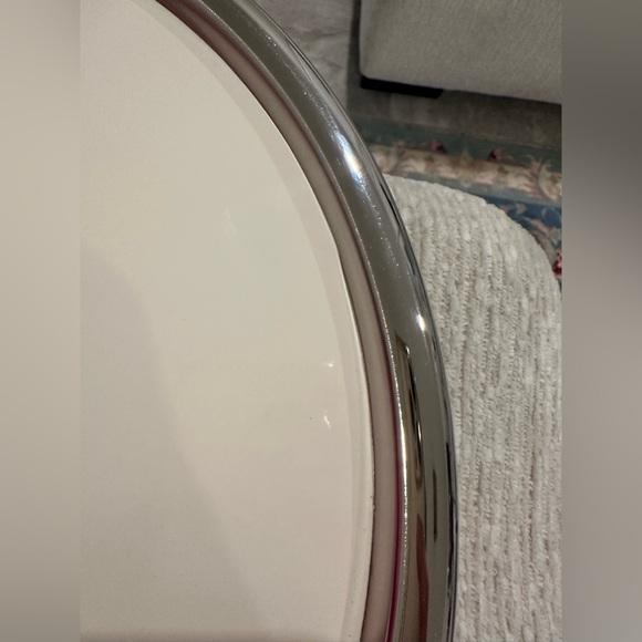 Anthropologie Arlo Chip & Dip Stainless Steel Platter NWT - Picture 9 of 11